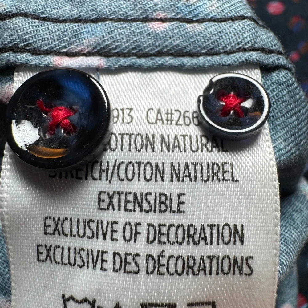 Robert Graham‎ Mens Shirt 2XL Modern Americana Tailored Fit Button Floral AOP
